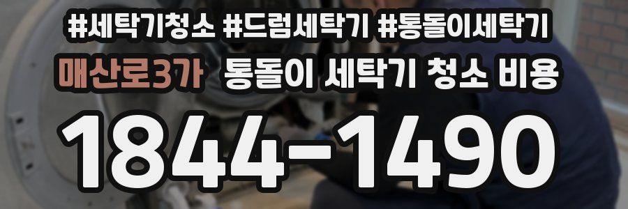 매산로3가 통돌이 세탁기 청소 비용