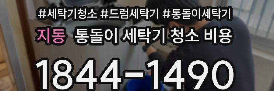 지동 통돌이 세탁기 청소 비용