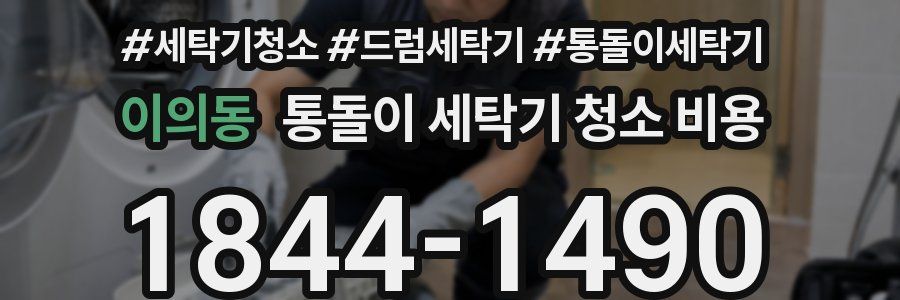 이의동 통돌이 세탁기 청소 비용