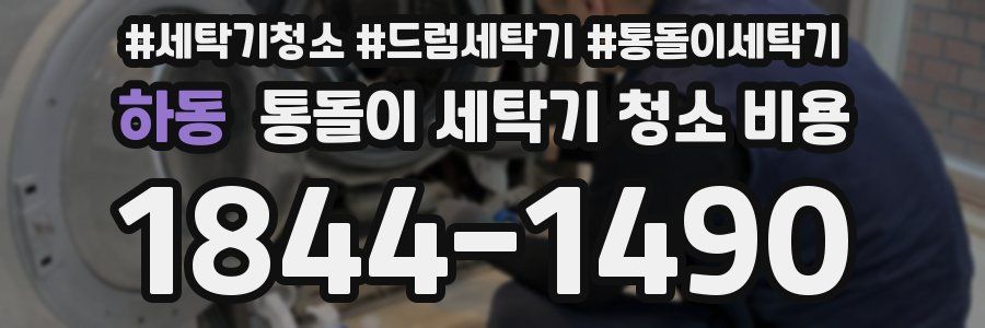 하동 통돌이 세탁기 청소 비용