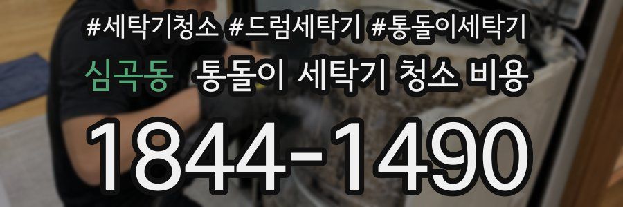 심곡동 통돌이 세탁기 청소 비용