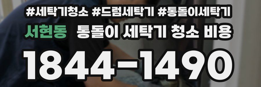 서현동 통돌이 세탁기 청소 비용