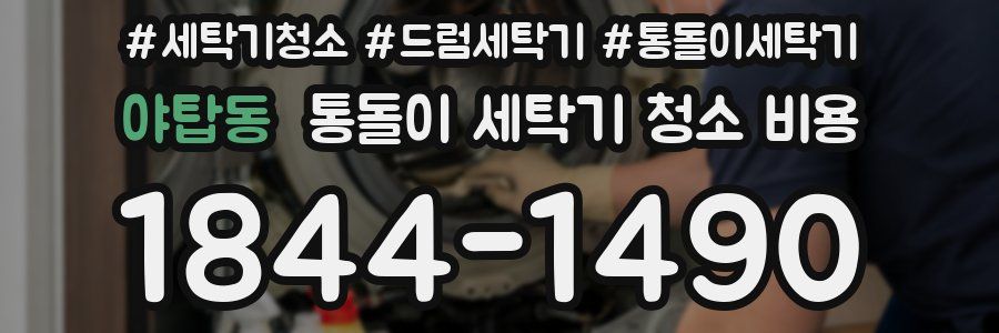 야탑동 통돌이 세탁기 청소 비용