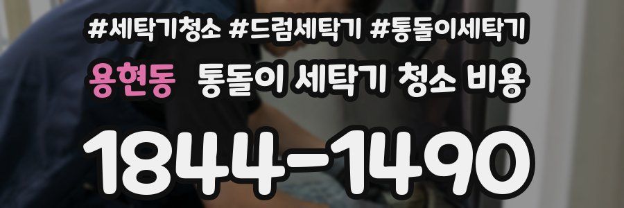 용현동 통돌이 세탁기 청소 비용