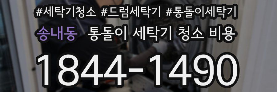 송내동 통돌이 세탁기 청소 비용