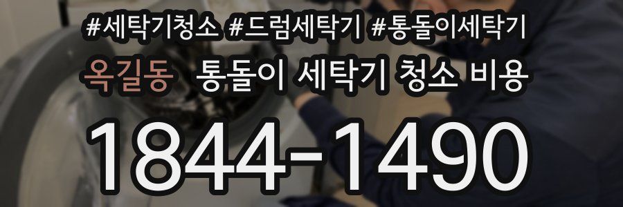 옥길동 통돌이 세탁기 청소 비용