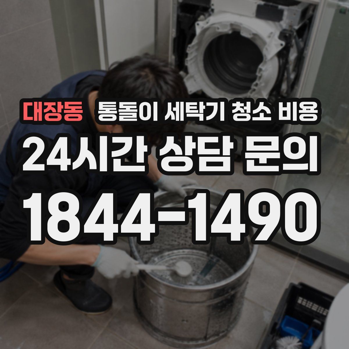 대장동 통돌이 세탁기 청소 비용