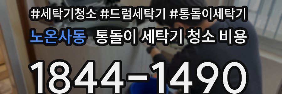 노온사동 통돌이 세탁기 청소 비용