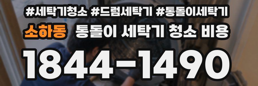 소하동 통돌이 세탁기 청소 비용