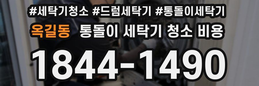 옥길동 통돌이 세탁기 청소 비용