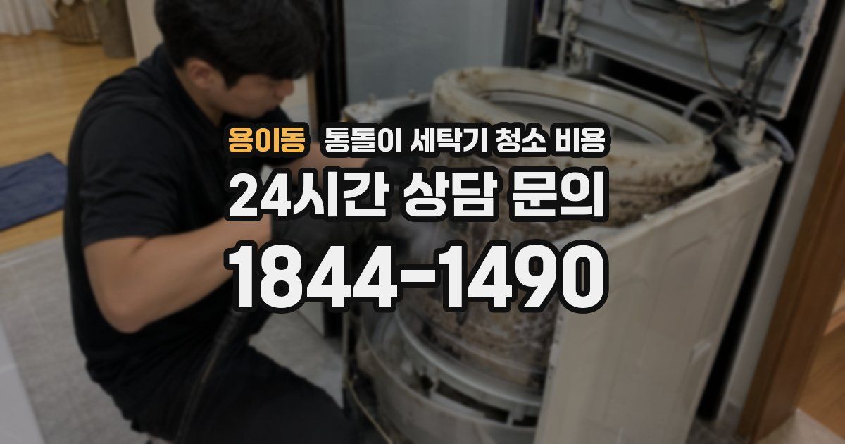 용이동 통돌이 세탁기 청소 비용
