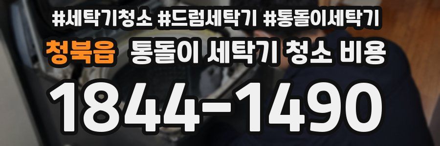 청북읍 통돌이 세탁기 청소 비용