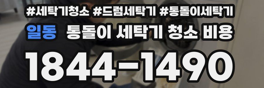 일동 통돌이 세탁기 청소 비용