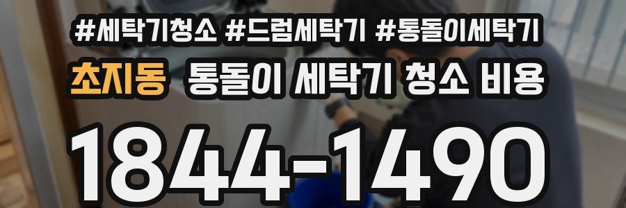 초지동 통돌이 세탁기 청소 비용