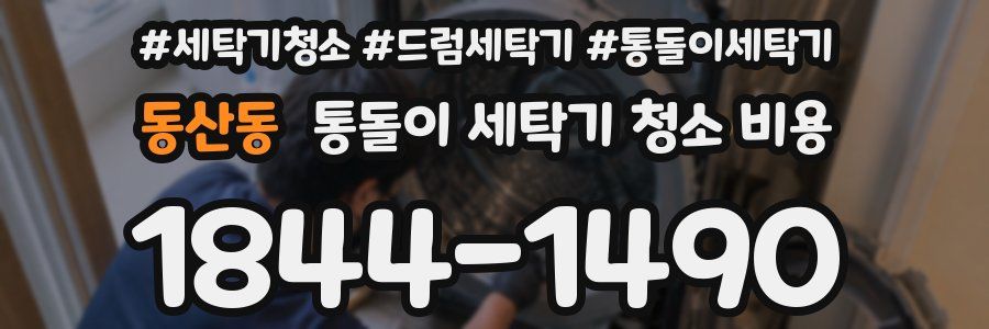 동산동 통돌이 세탁기 청소 비용