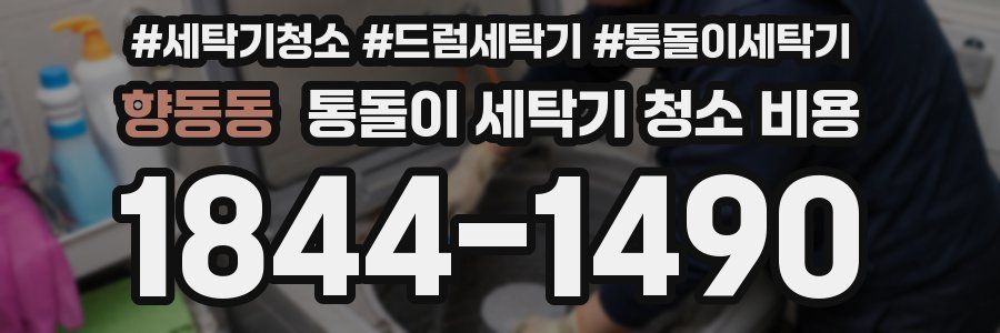 향동동 통돌이 세탁기 청소 비용