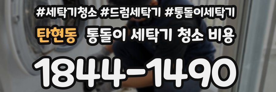 탄현동 통돌이 세탁기 청소 비용