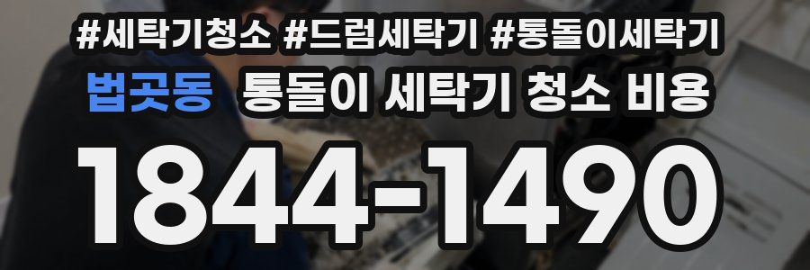 법곳동 통돌이 세탁기 청소 비용