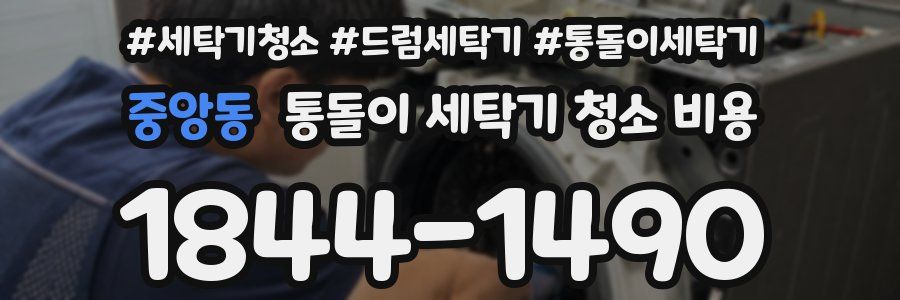 중앙동 통돌이 세탁기 청소 비용