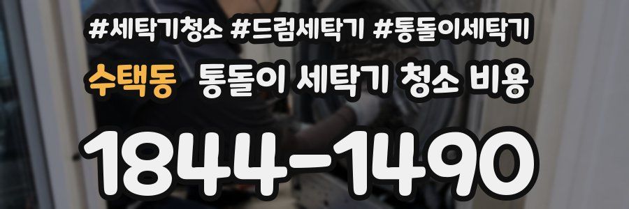 수택동 통돌이 세탁기 청소 비용