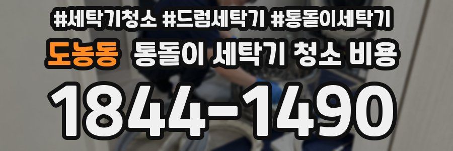 도농동 통돌이 세탁기 청소 비용