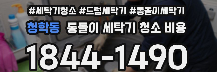 청학동 통돌이 세탁기 청소 비용