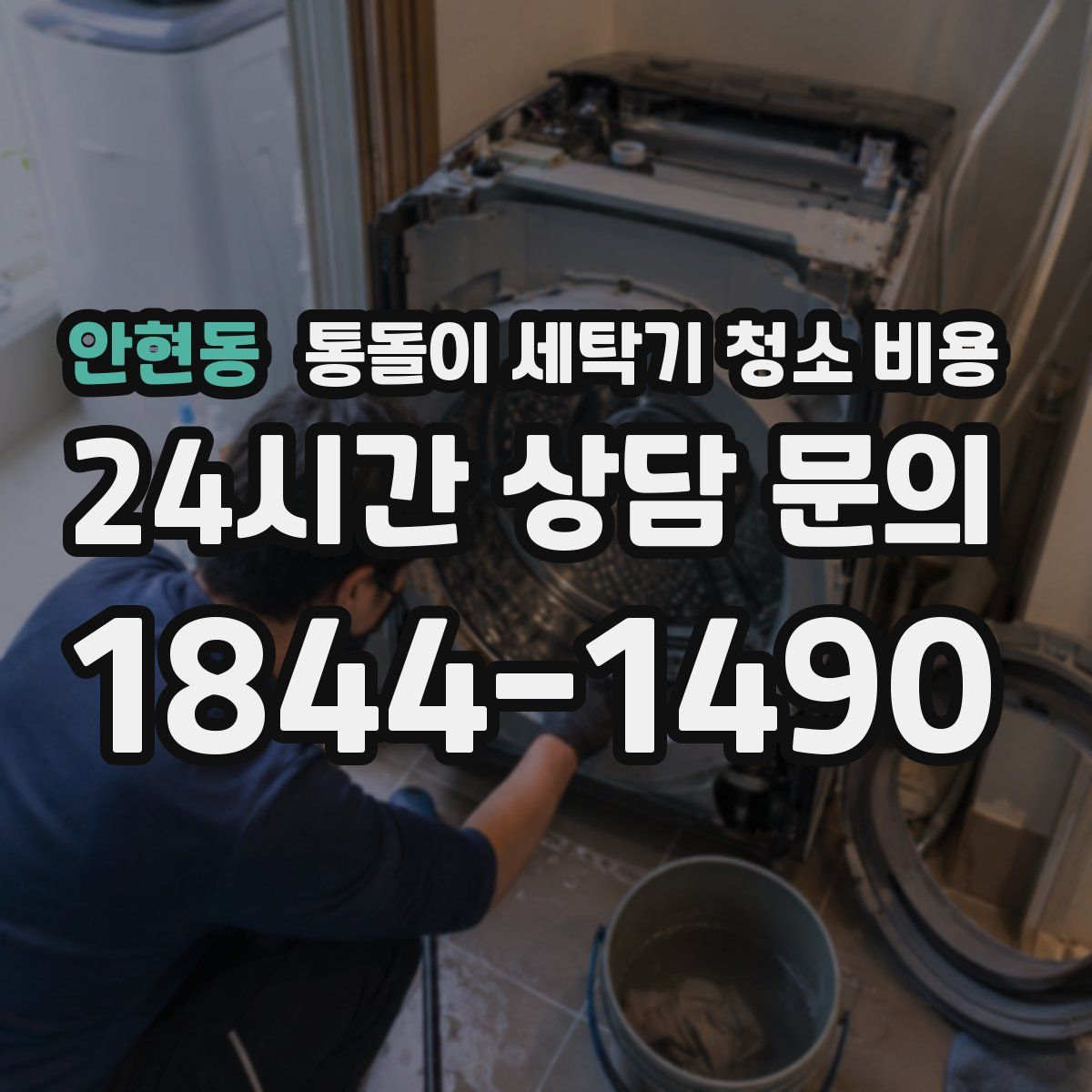 안현동 통돌이 세탁기 청소 비용