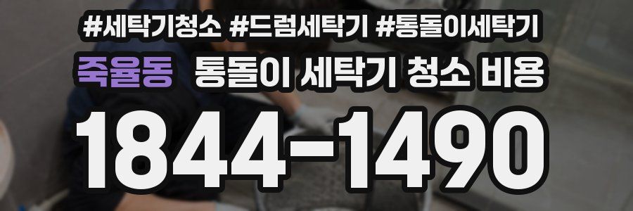 죽율동 통돌이 세탁기 청소 비용
