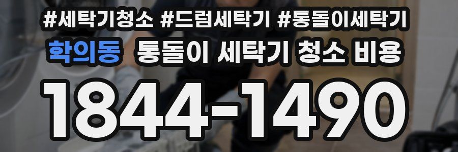 학의동 통돌이 세탁기 청소 비용