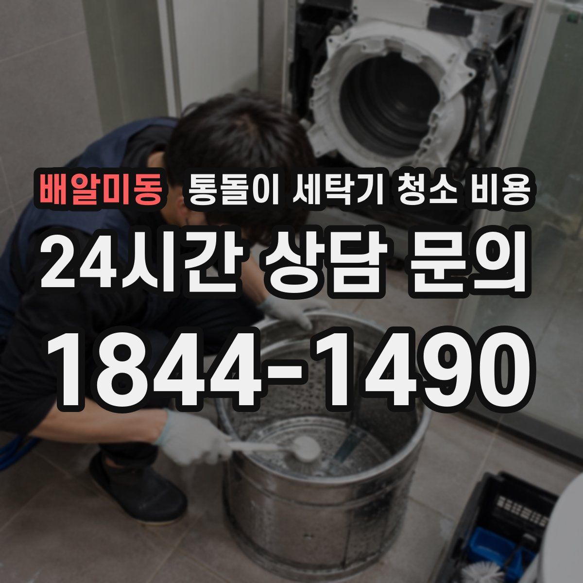 배알미동 통돌이 세탁기 청소 비용