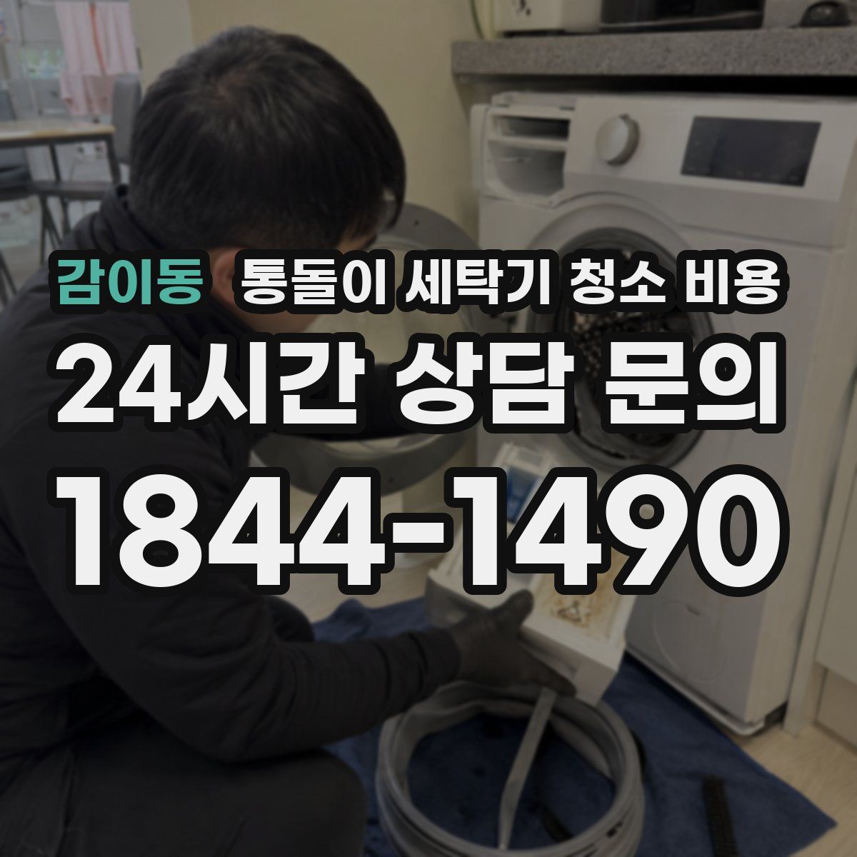 감이동 통돌이 세탁기 청소 비용