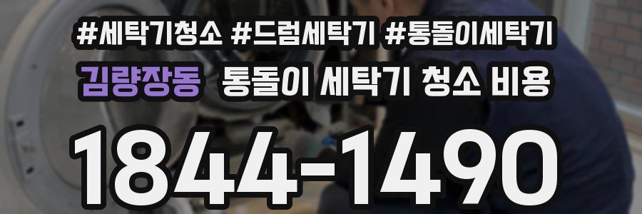 김량장동 통돌이 세탁기 청소 비용