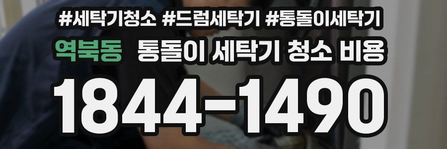 역북동 통돌이 세탁기 청소 비용