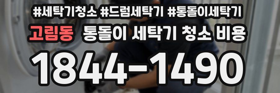 고림동 통돌이 세탁기 청소 비용