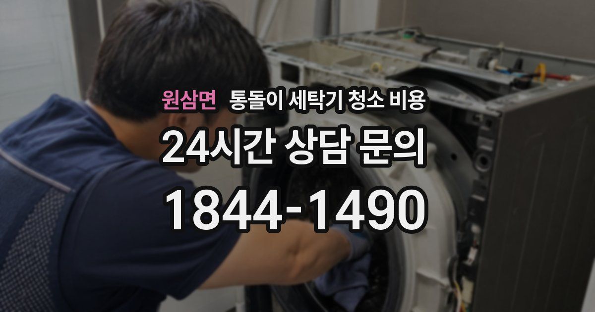 원삼면 통돌이 세탁기 청소 비용