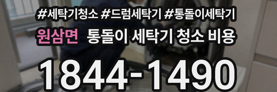 원삼면 통돌이 세탁기 청소 비용