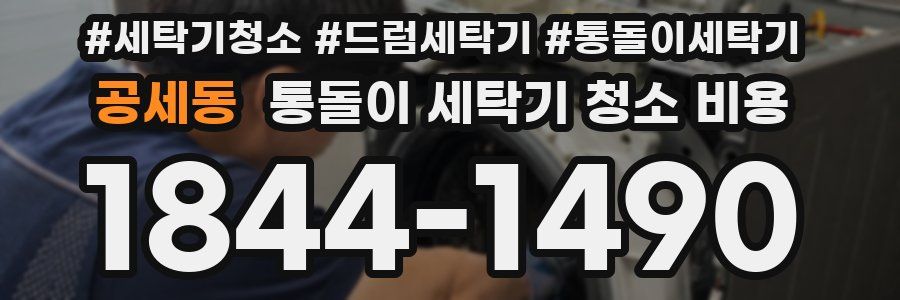 공세동 통돌이 세탁기 청소 비용