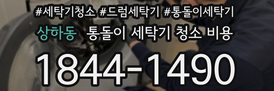 상하동 통돌이 세탁기 청소 비용