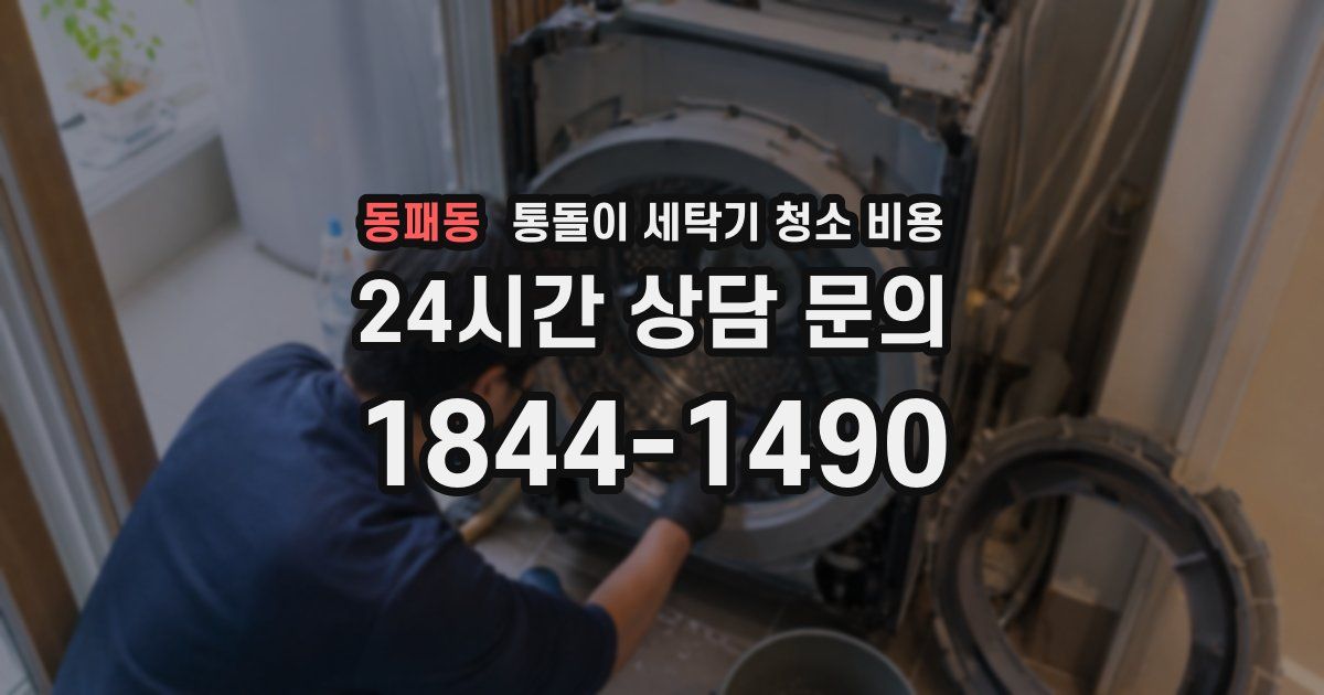 동패동 통돌이 세탁기 청소 비용