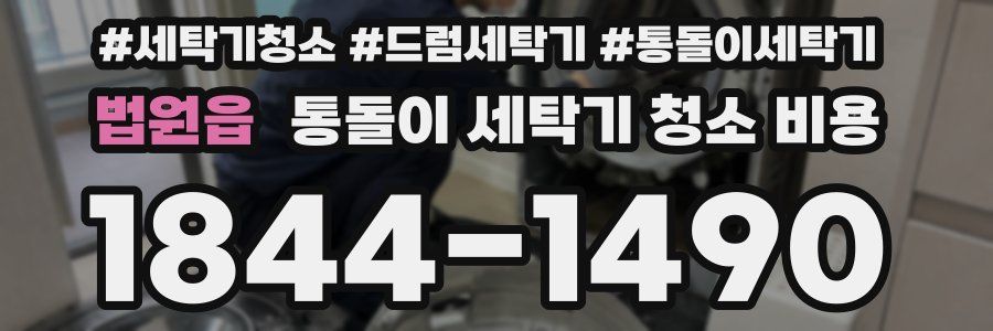법원읍 통돌이 세탁기 청소 비용