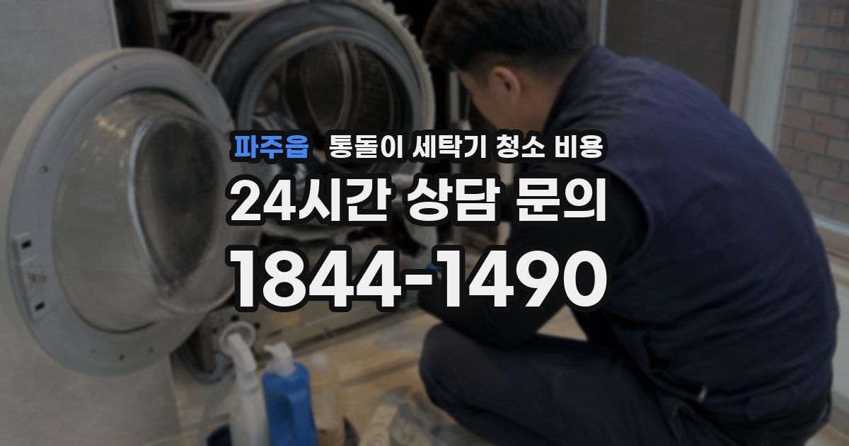 파주읍 통돌이 세탁기 청소 비용