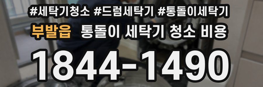 부발읍 통돌이 세탁기 청소 비용