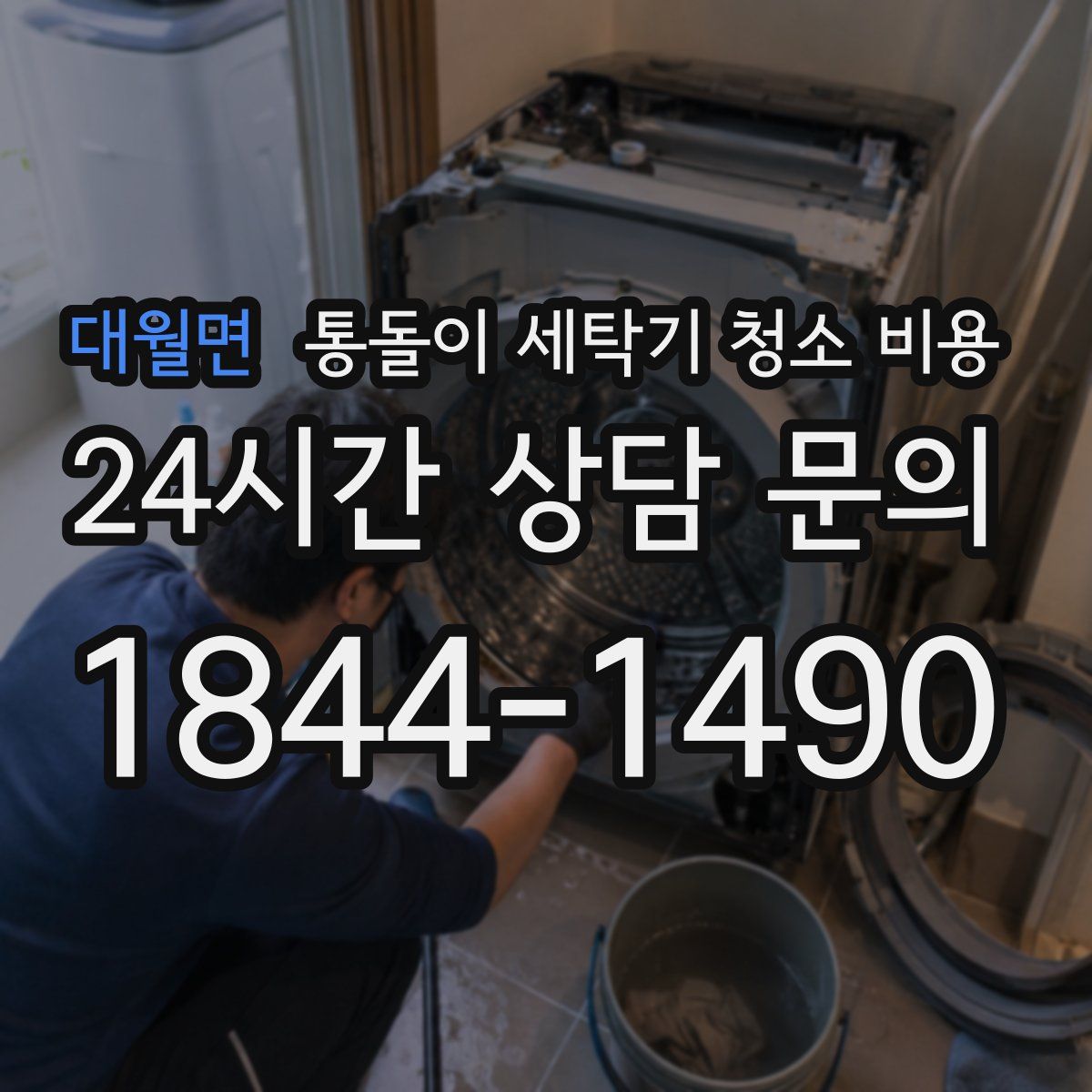 대월면 통돌이 세탁기 청소 비용