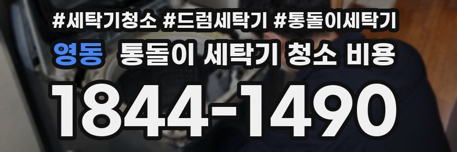 영동 통돌이 세탁기 청소 비용