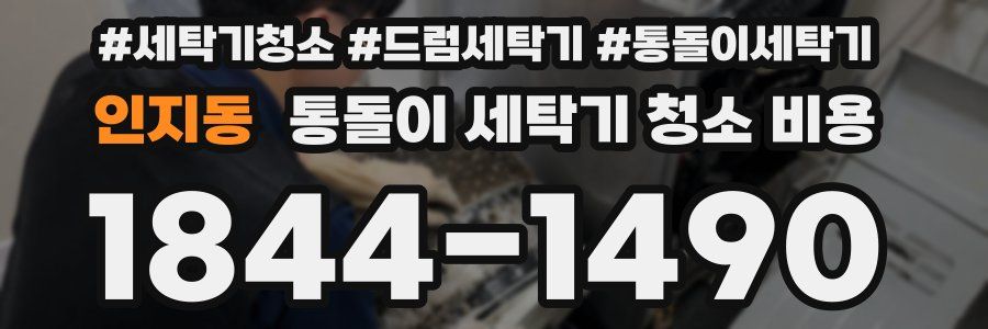 인지동 통돌이 세탁기 청소 비용