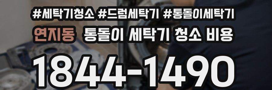 연지동 통돌이 세탁기 청소 비용
