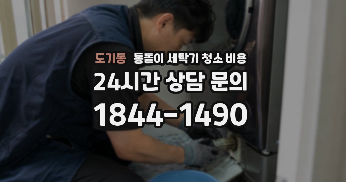 도기동 통돌이 세탁기 청소 비용