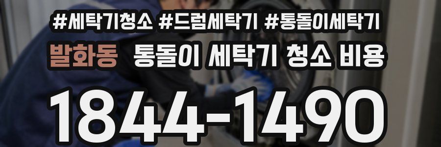 발화동 통돌이 세탁기 청소 비용