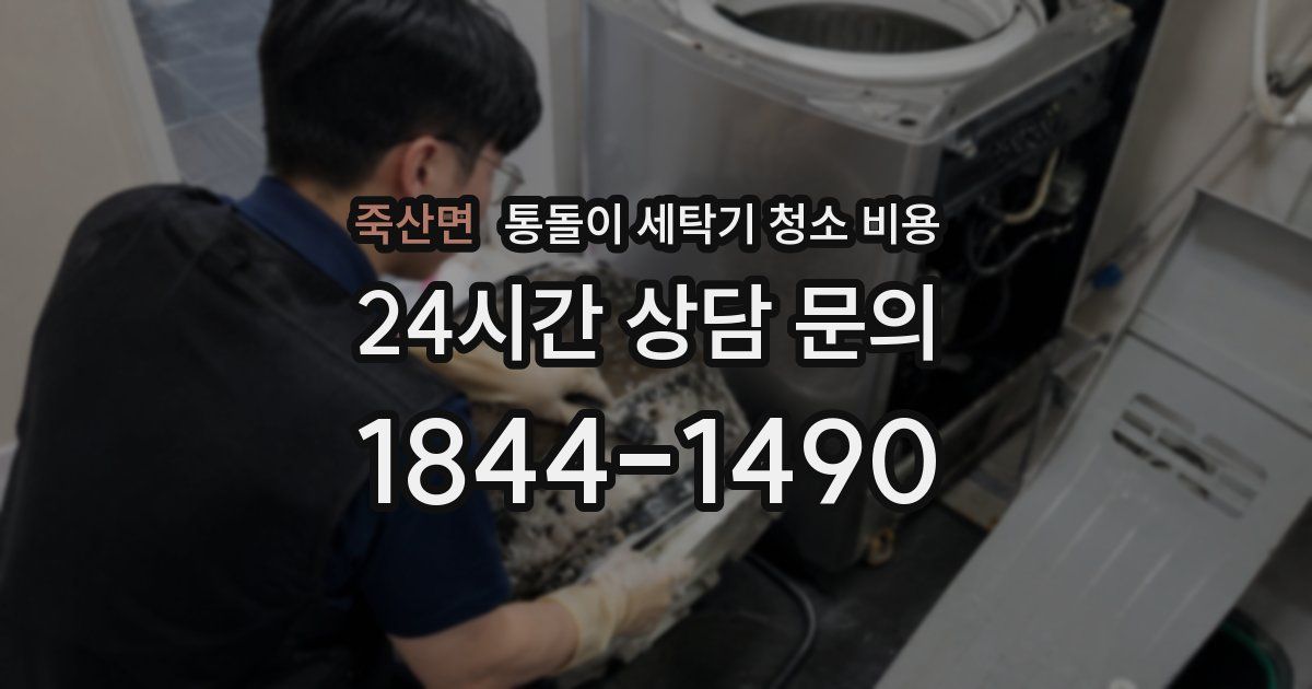 죽산면 통돌이 세탁기 청소 비용
