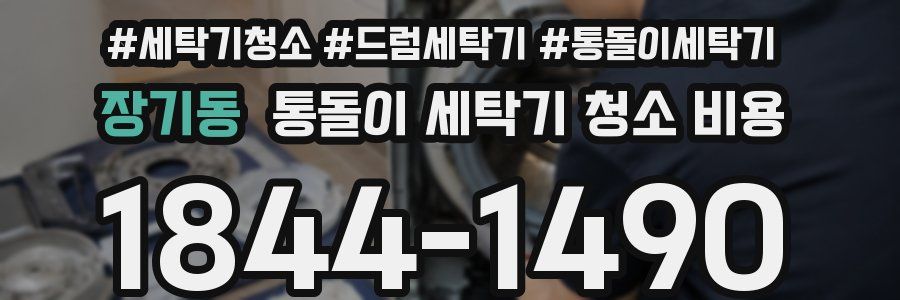 장기동 통돌이 세탁기 청소 비용